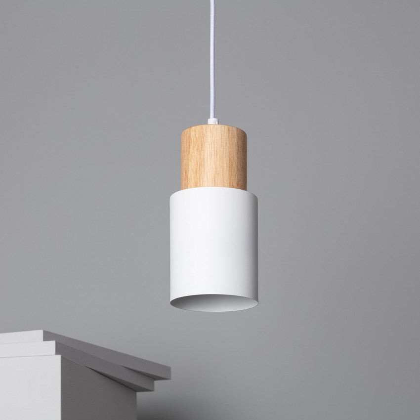 Modern Macaron Cylinder Pendant Light