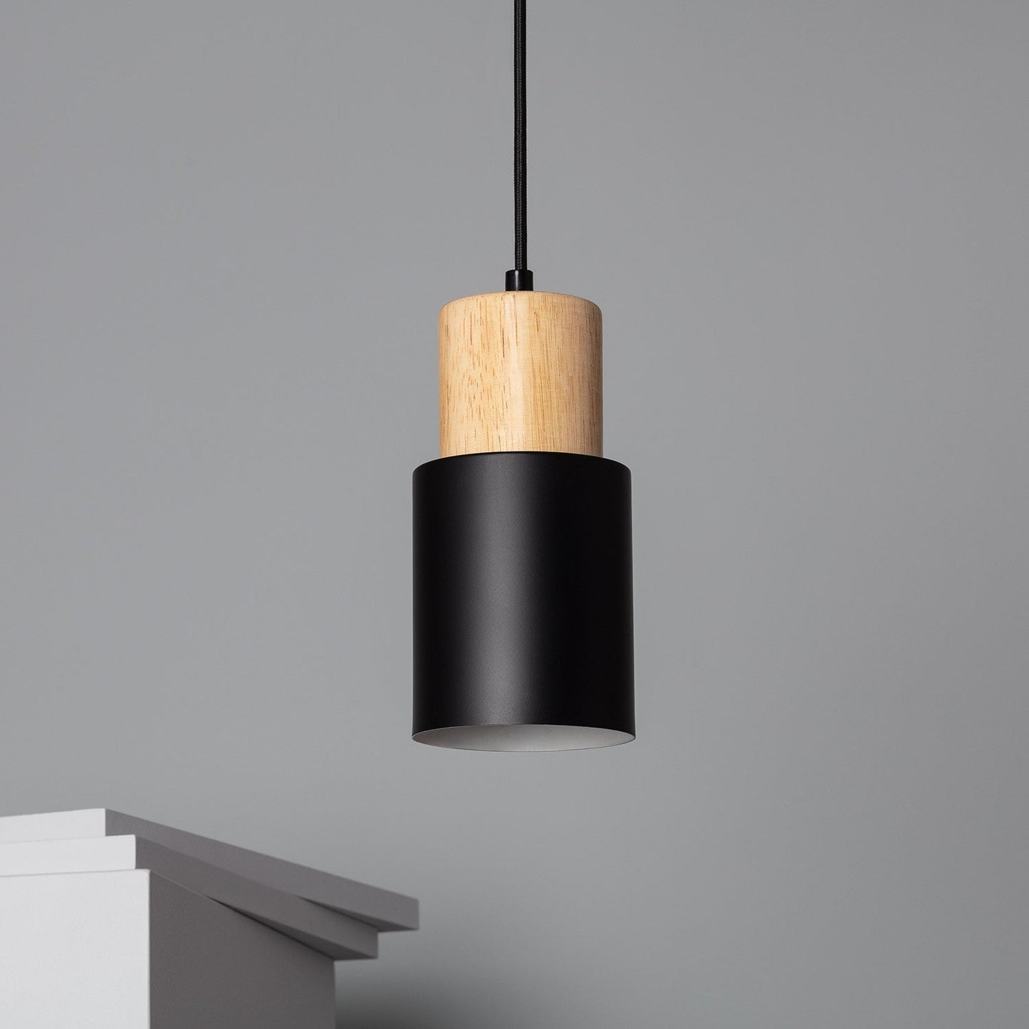 Modern Macaron Cylinder Pendant Light