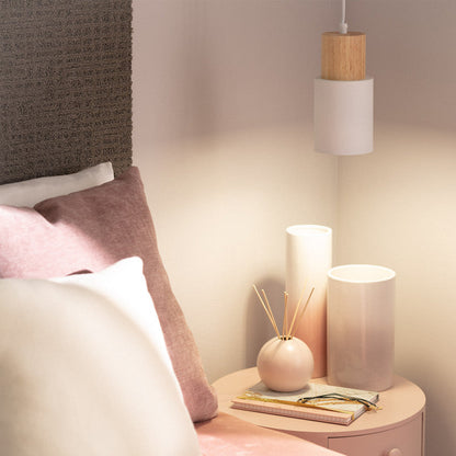 Modern Macaron Cylinder Pendant Light