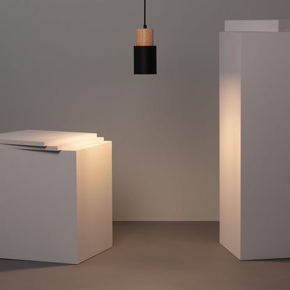 Modern Macaron Cylinder Pendant Light