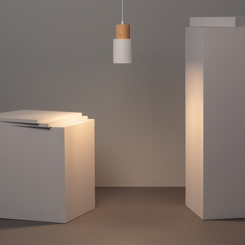 Modern Macaron Cylinder Pendant Light