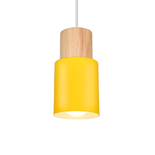 Modern Macaron Cylinder Pendant Light