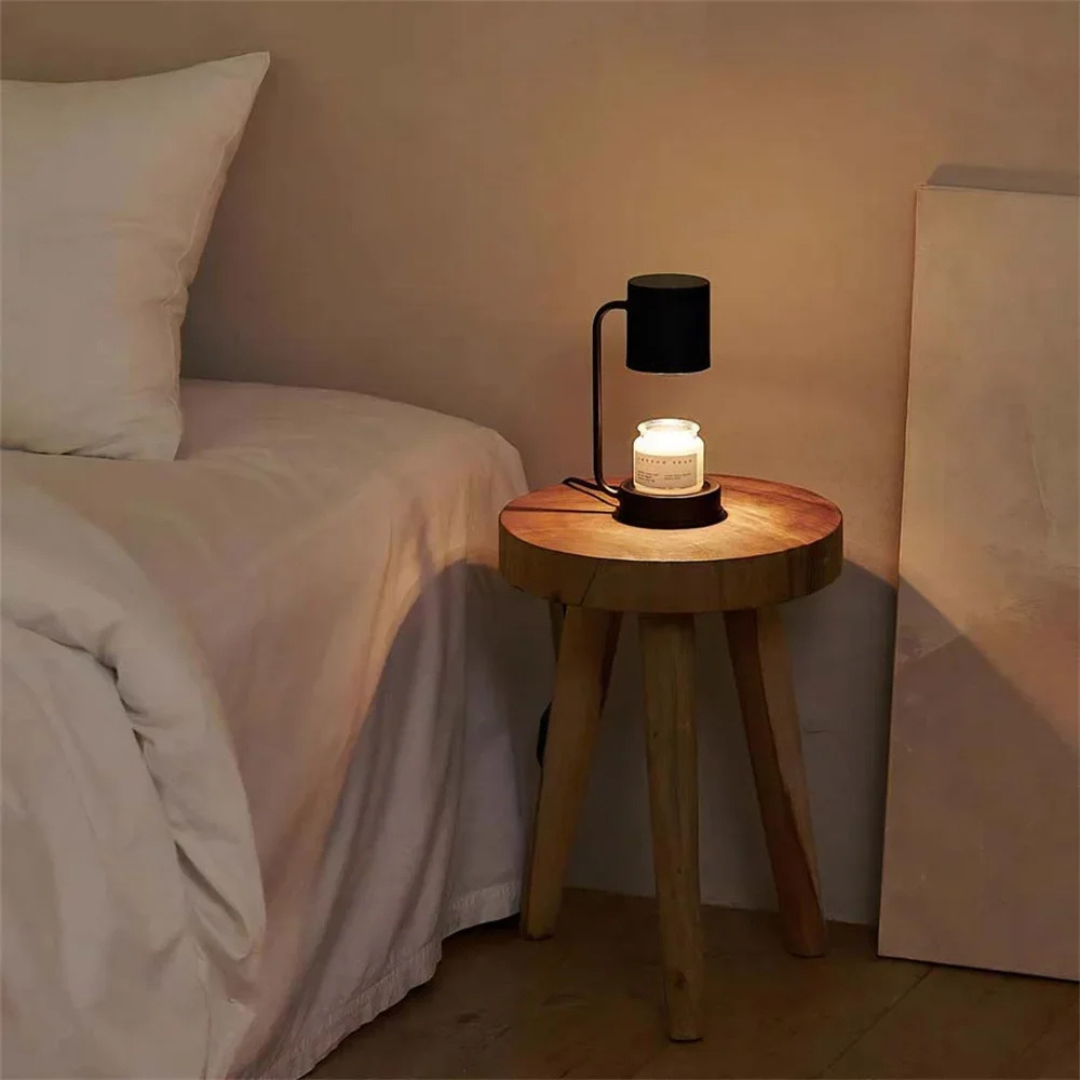 Modern Candle Melting Table Lamp