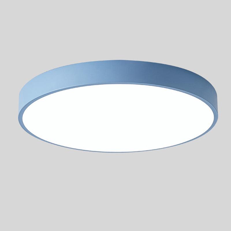 Wooden LED Flush Mount Ceiling Light