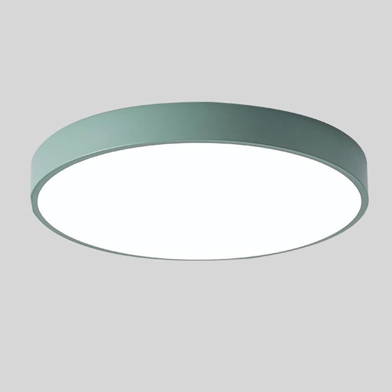 Wooden LED Flush Mount Ceiling Light