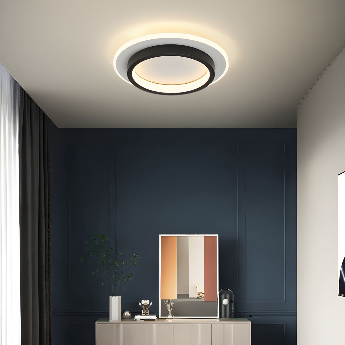 Modern Flush Mount LED Ceiling Light