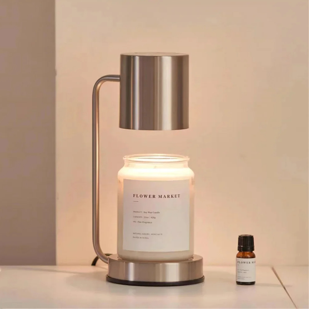 Modern Candle Melting Table Lamp