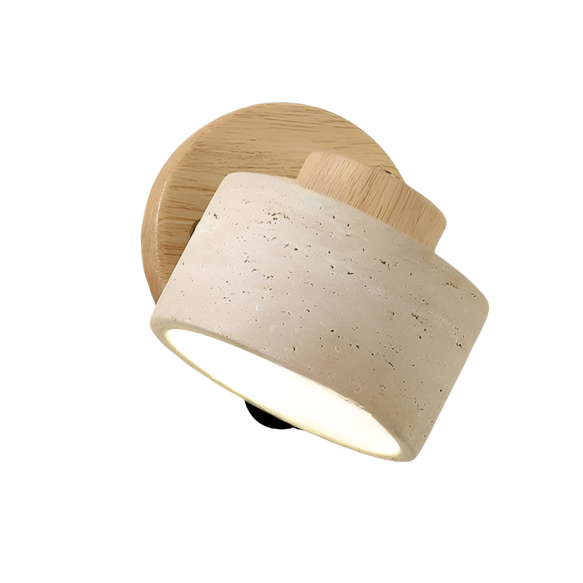 Travertine Stone LED Wall Lamp