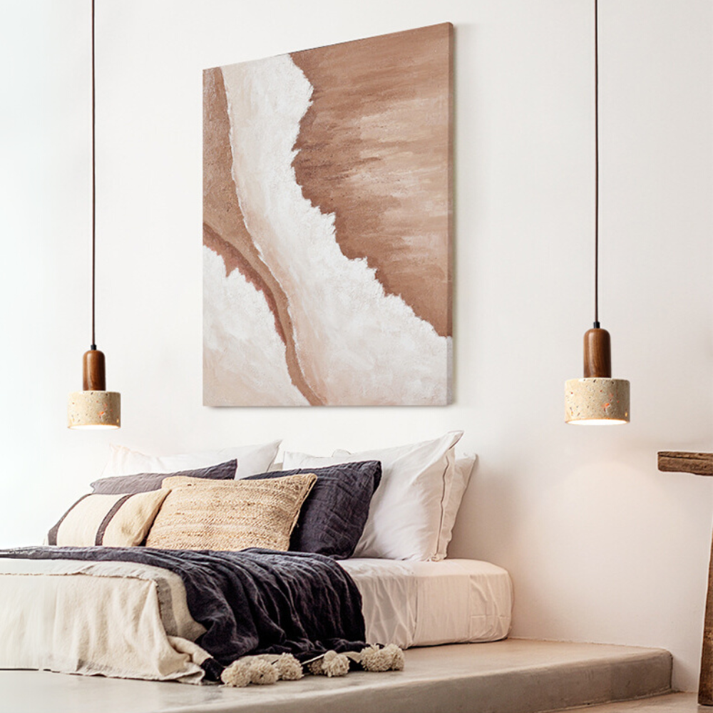 Travertine Marble Pendant Light