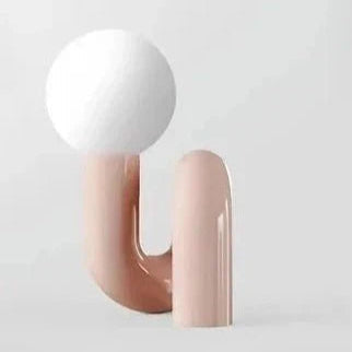 Curved Pipe Nordic Table Lamp