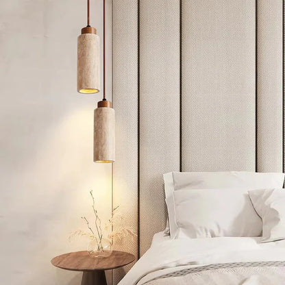 Travertine Pendant Light
