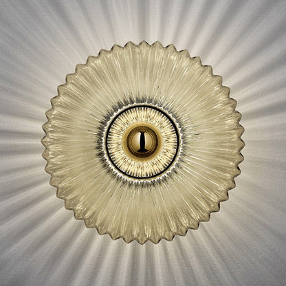 Modern Bauhaus crystal wall lamp