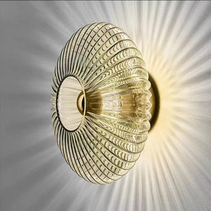 Modern Bauhaus crystal wall lamp