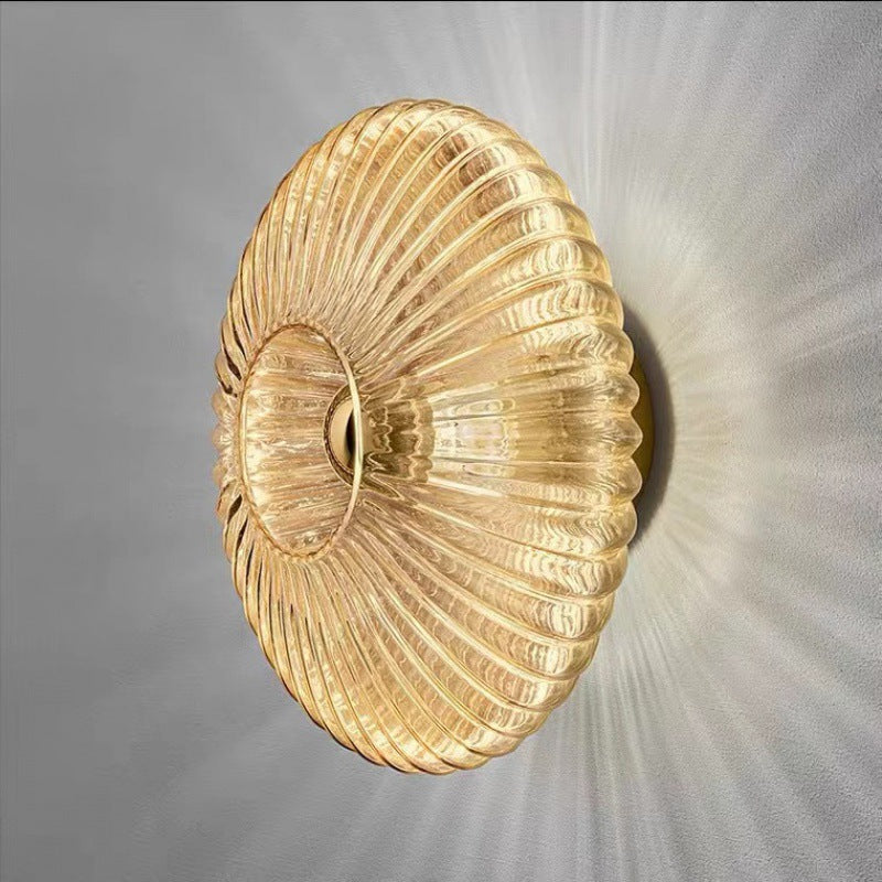 Modern Bauhaus crystal wall lamp