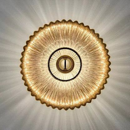 Modern Bauhaus crystal wall lamp
